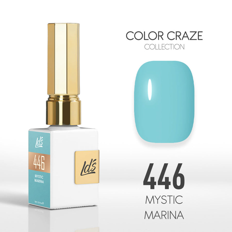 LDS Color Craze Gel Nail Polish - 446 Mystic Marina - 0.5oz