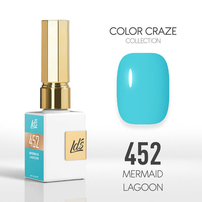 LDS Color Craze Gel Nail Polish - 452 Mermaid Lagoon - 0.5oz