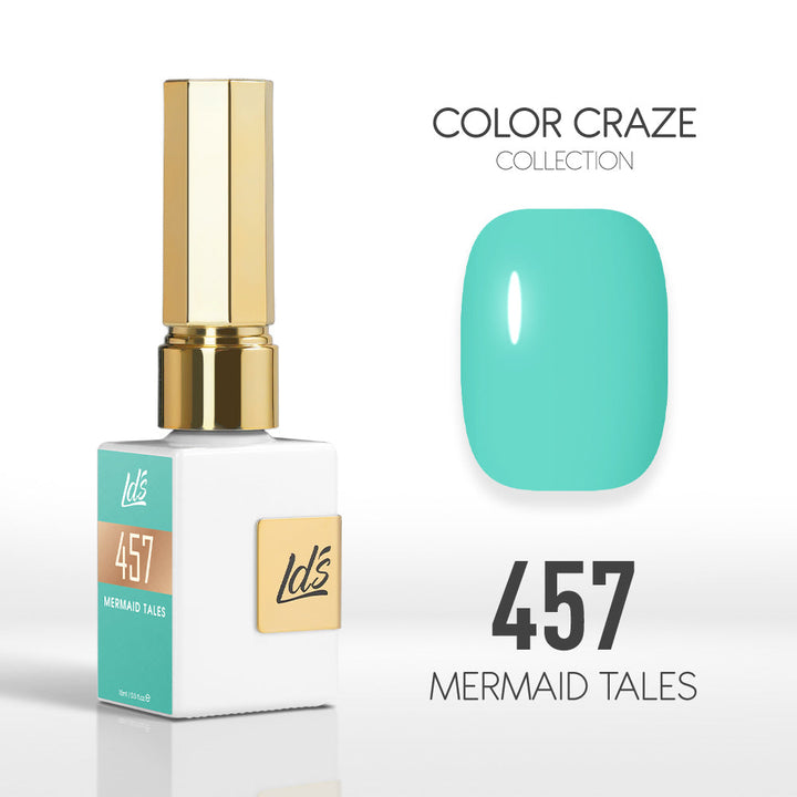 LDS Color Craze Gel Nail Polish - 457 Mermaid Tales - 0.5oz