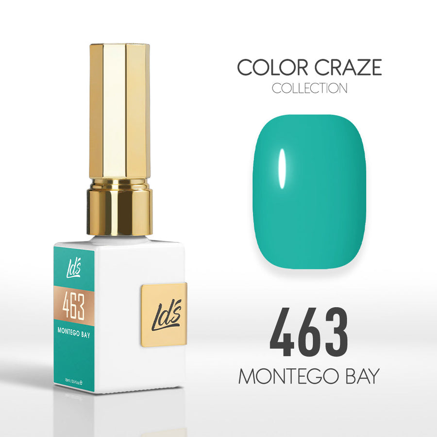 LDS Color Craze Gel Nail Polish - 463 Montego Bay - 0.5oz