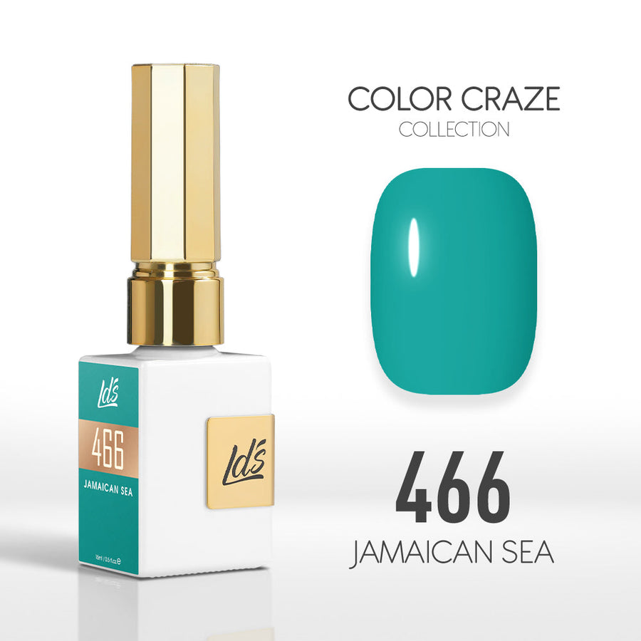 LDS Color Craze Gel Nail Polish - 466 Jamaican Sea - 0.5oz