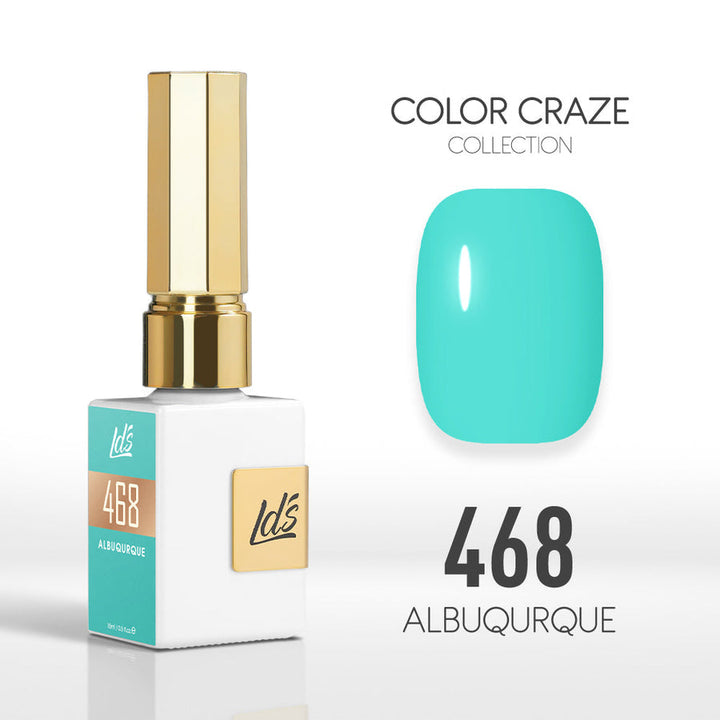 LDS Color Craze Gel Nail Polish - 468 Albuqurque - 0.5oz