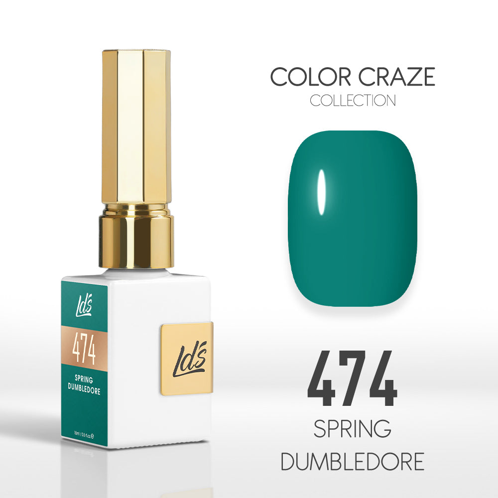 LDS Color Craze Gel Nail Polish - 474 Spring Dumbledore - 0.5oz