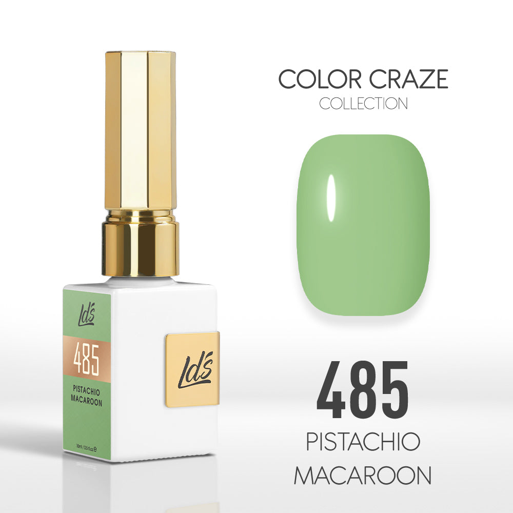 LDS Color Craze Gel Nail Polish - 485 Pistachio Macaroon - 0.5oz