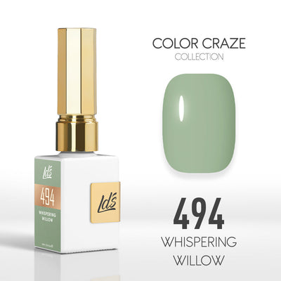 LDS Color Craze Gel Nail Polish - 494 Whispering Willow - 0.5oz