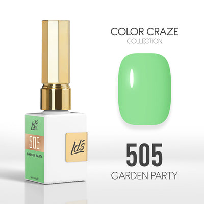 LDS Color Craze Gel Nail Polish - 505 Garden Party - 0.5oz