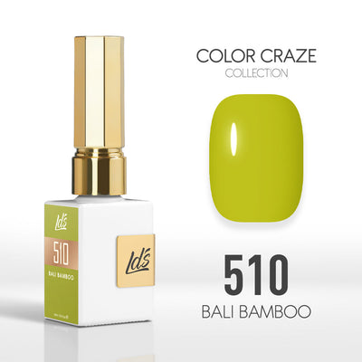 LDS Color Craze Gel Nail Polish - 510 Bali Bamboo - 0.5oz