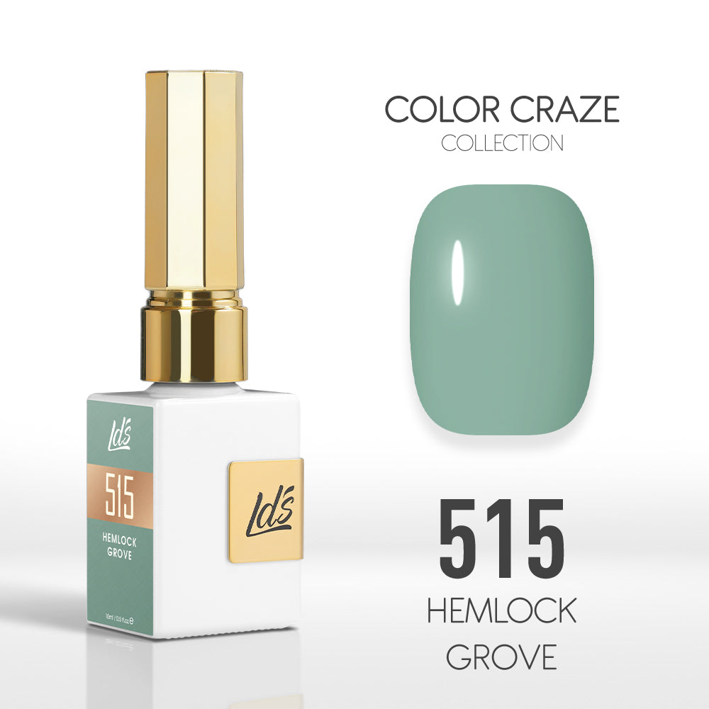 LDS Color Craze Gel Nail Polish - 515 Hemlock Grove - 0.5oz