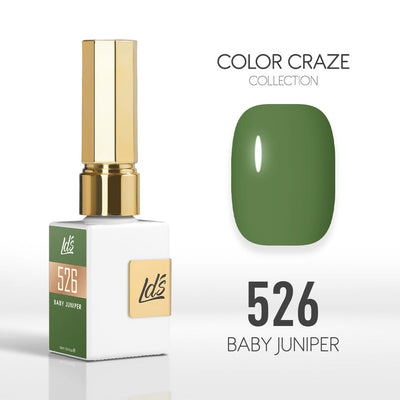 LDS Color Craze Gel Nail Polish - 526 Baby Juniper - 0.5oz