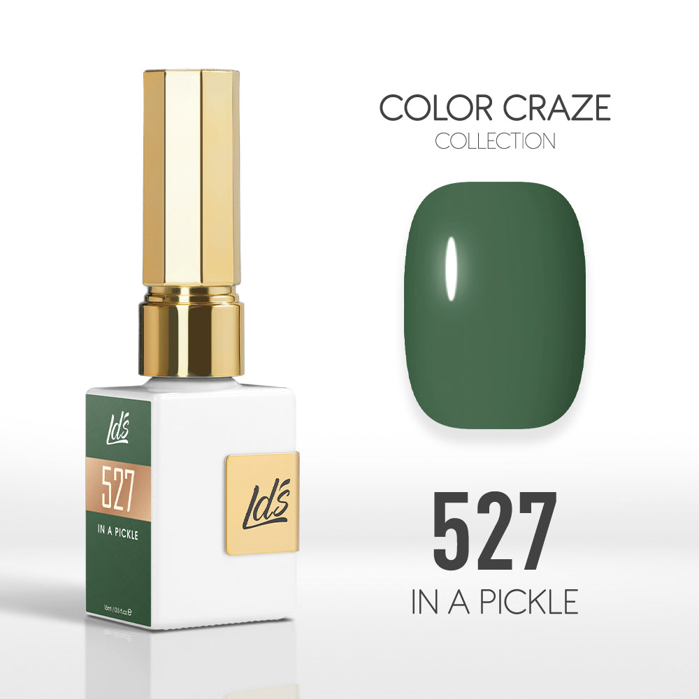 LDS Color Craze Gel Nail Polish - 527 In a Pickle - 0.5oz