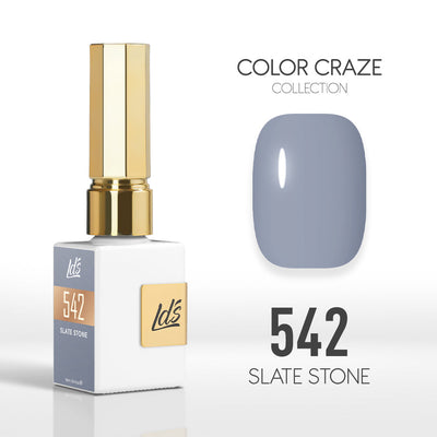 LDS Color Craze Gel Nail Polish - 542 Slate Stone - 0.5oz