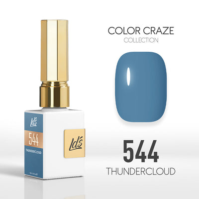 LDS Color Craze Gel Nail Polish - 544 Thundercloud - 0.5oz