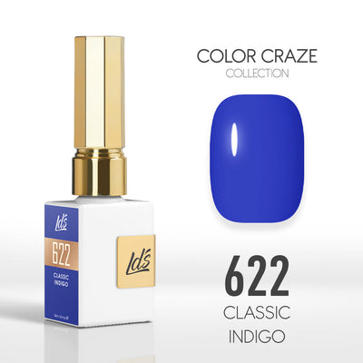 LDS Color Craze Gel Nail Polish - 622 Classic Indigo - 0.5oz