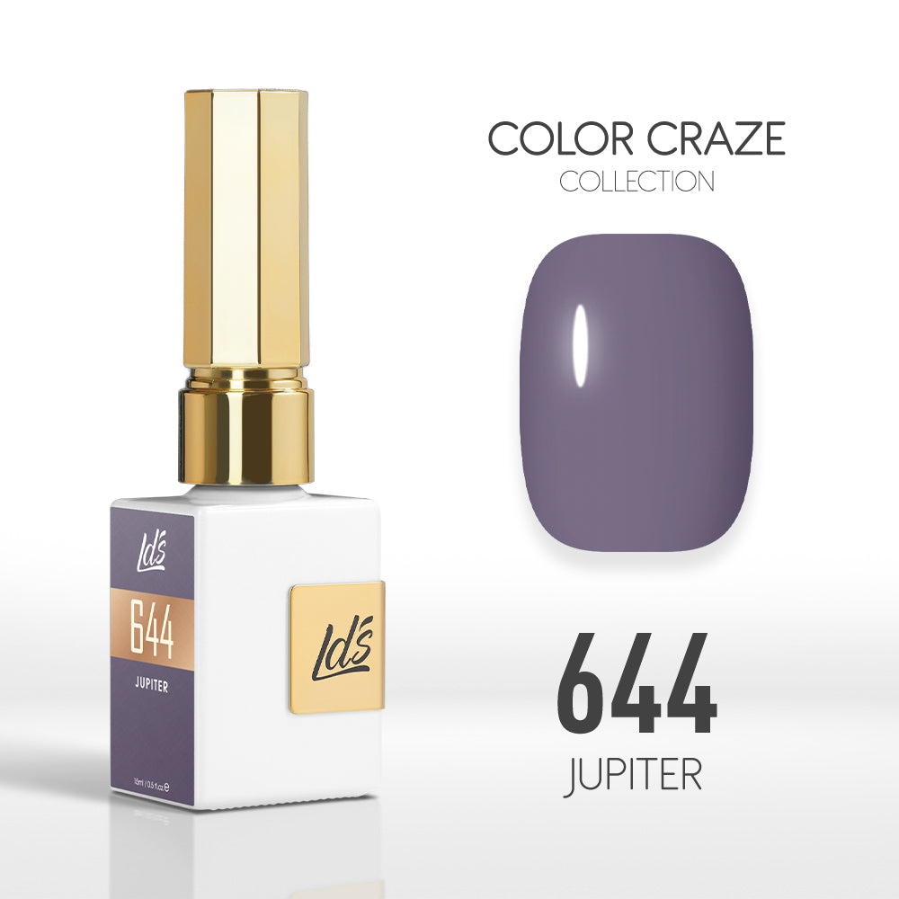 LDS Color Craze Gel Nail Polish - 644 Jupiter - 0.5oz