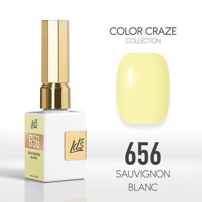 LDS Color Craze Gel Nail Polish - 656 Sauvignon Blanc - 0.5oz