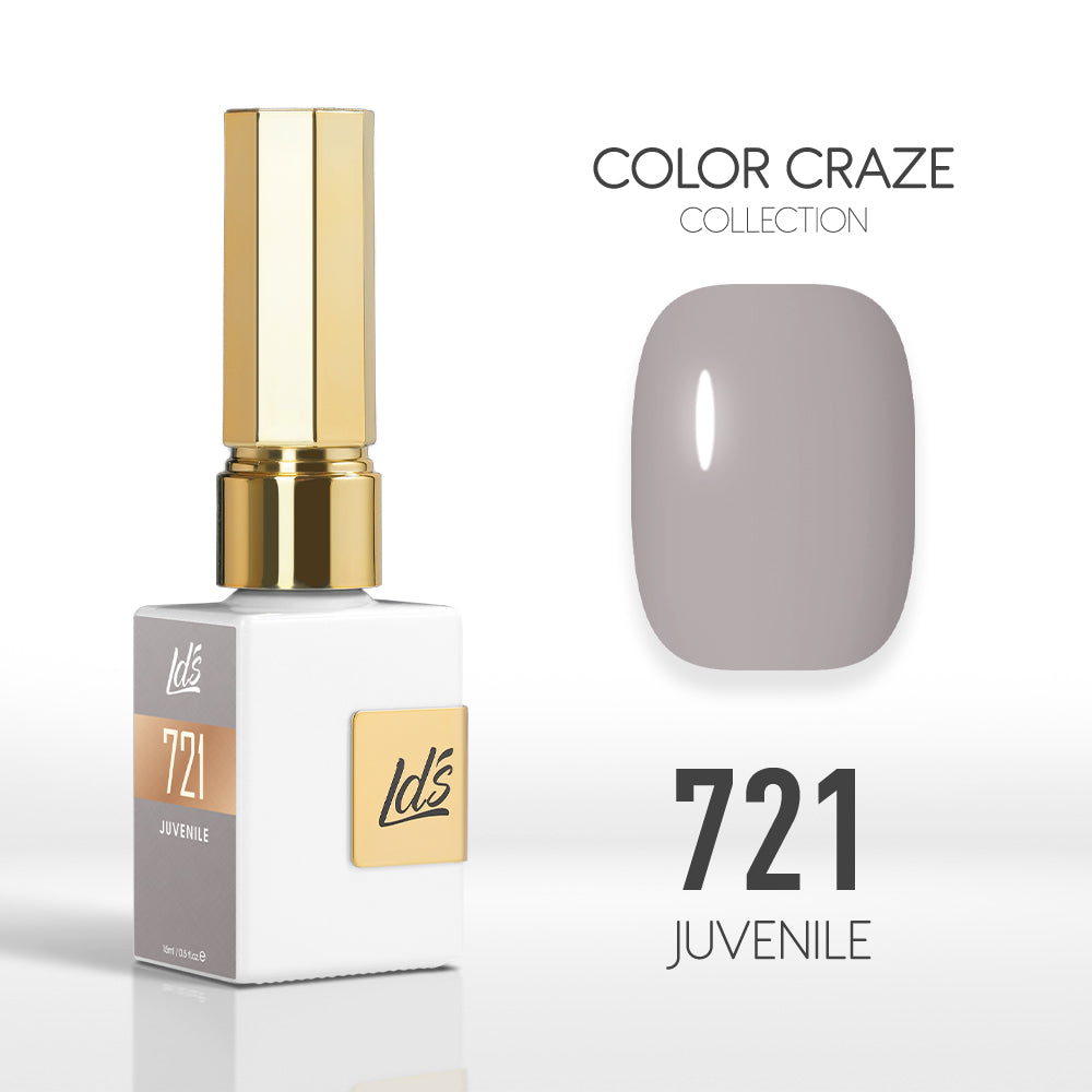 LDS Color Craze Gel Nail Polish - 721 Juvenile - 0.5oz