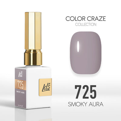 LDS Color Craze Gel Nail Polish - 725 Smoky Aura - 0.5ozy