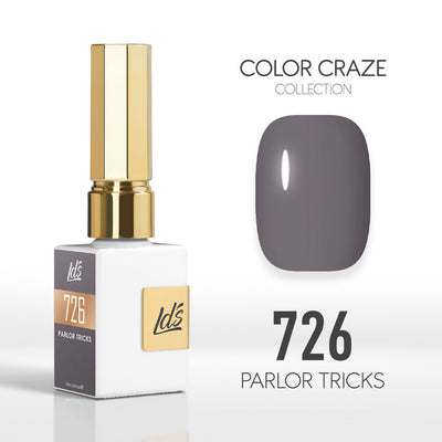 LDS Color Craze Gel Nail Polish - 726 Parlor Tricks - 0.5oz