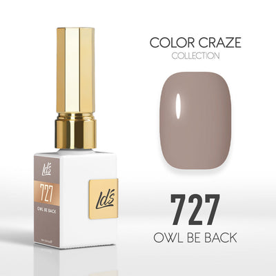 LDS Color Craze Gel Nail Polish - 727 Owl Be Back - 0.5oz