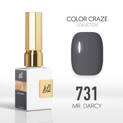 LDS Color Craze Gel Nail Polish - 731 Mr. Darcy - 0.5oz