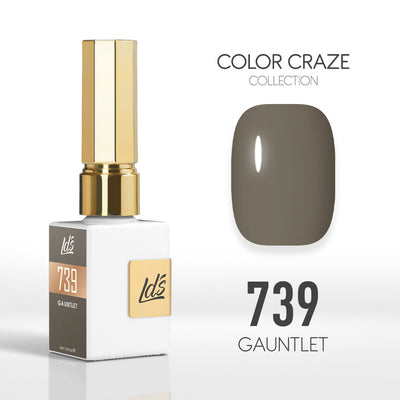 LDS Color Craze Gel Nail Polish - 739 Gauntlet - 0.5oz