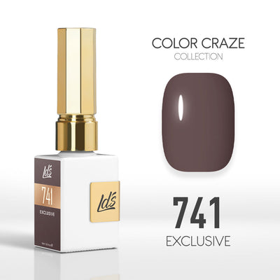 LDS Color Craze Gel Nail Polish - 741 Exclusive - 0.5oz