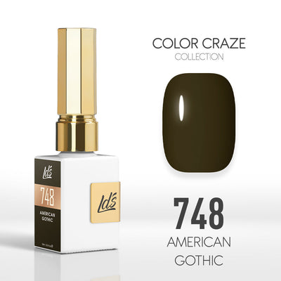 LDS Color Craze Gel Nail Polish - 748 American Gothic - 0.5oz