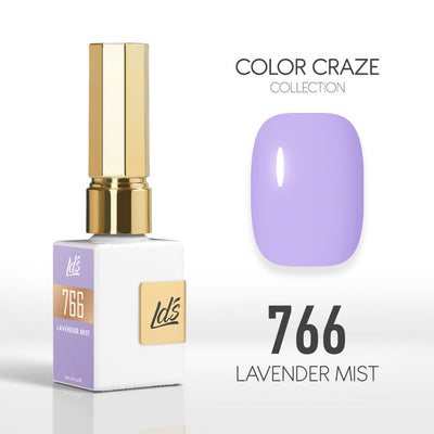 LDS Color Craze Gel Nail Polish - 766 Lavender Mist - 0.5oz