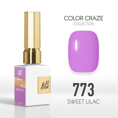 LDS Color Craze Gel Nail Polish - 773 Sweet Lilac - 0.5oz