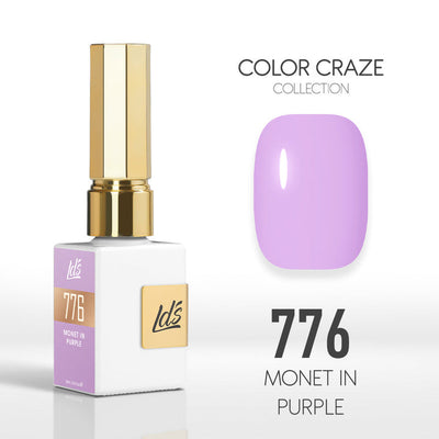 LDS Color Craze Gel Nail Polish - 776 Monet in Purple - 0.5oz