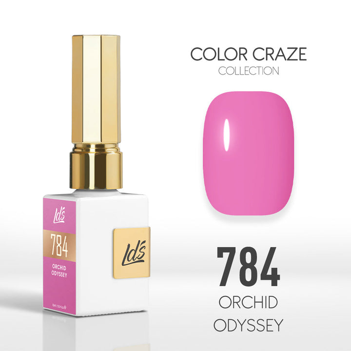 LDS Color Craze Gel Nail Polish - 784 Orchid Odyssey - 0.5oz