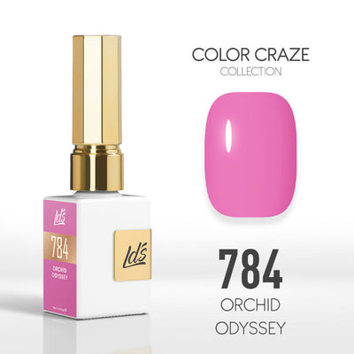 LDS Color Craze Gel Nail Polish - 784 Orchid Odyssey - 0.5oz