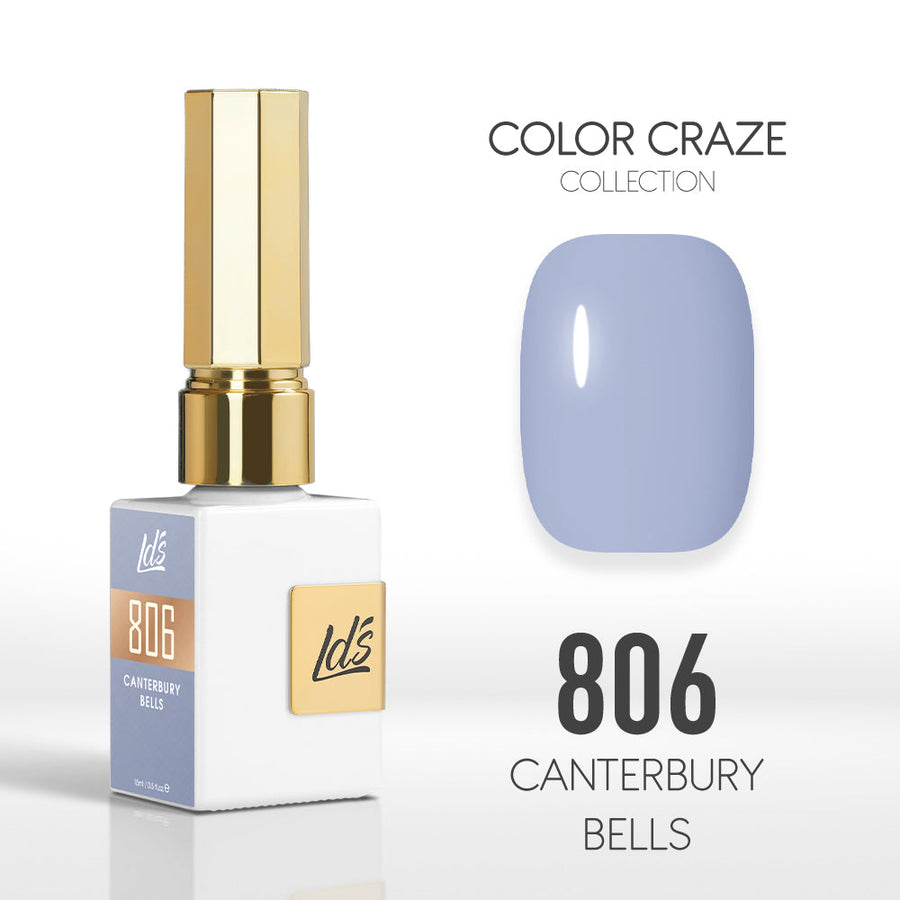 LDS Color Craze Gel Nail Polish - 806 Canterbury Bells - 0.5oz Price