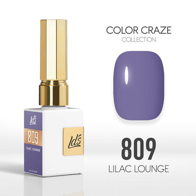 LDS Color Craze Gel Nail Polish - 809 Lilac Lounge - 0.5oz Price