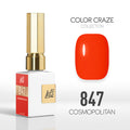 LDS Color Craze Gel Nail Polish - 847 Cosmopolitan - 0.5oz