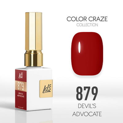 LDS Color Craze Gel Nail Polish - 879 Devil's Advocate - 0.5oz