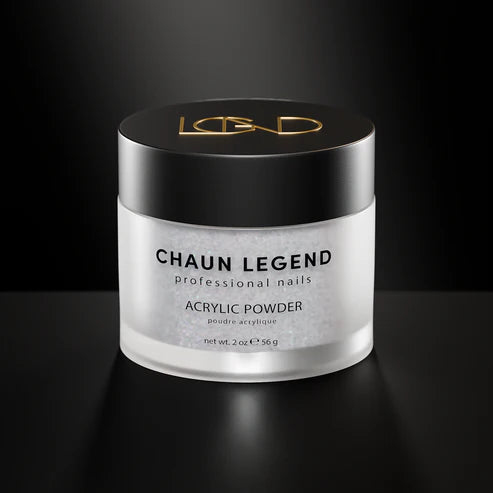 CHAUN LEGEND ACRYLIC POWDER 2OZ - 103 SNOWFLAKE SHIMMER