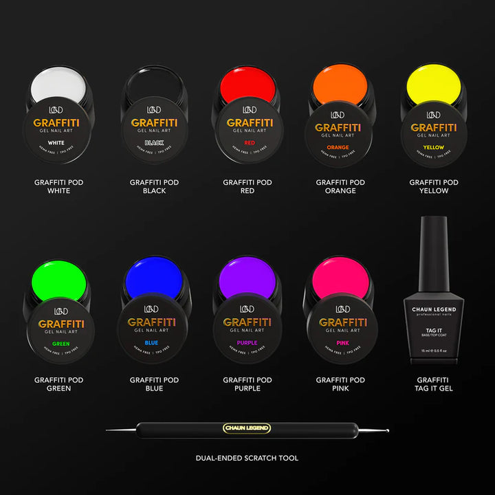 Chaun Legend - Graffiti Gel Nail Art Kit