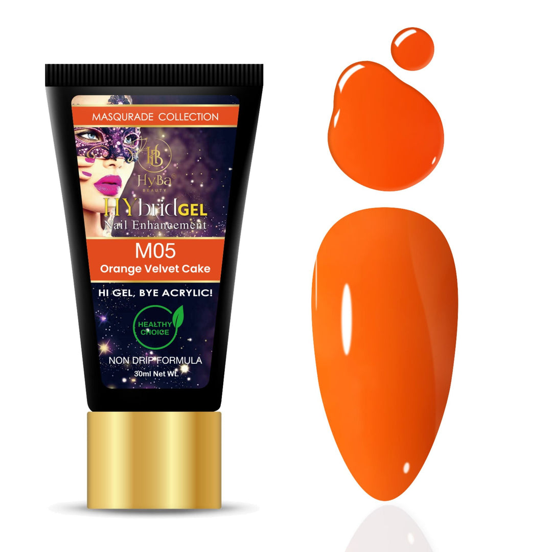 HyBa HyGEL Hybrid Gel 30ml - #M05 Orange Velvet Cake