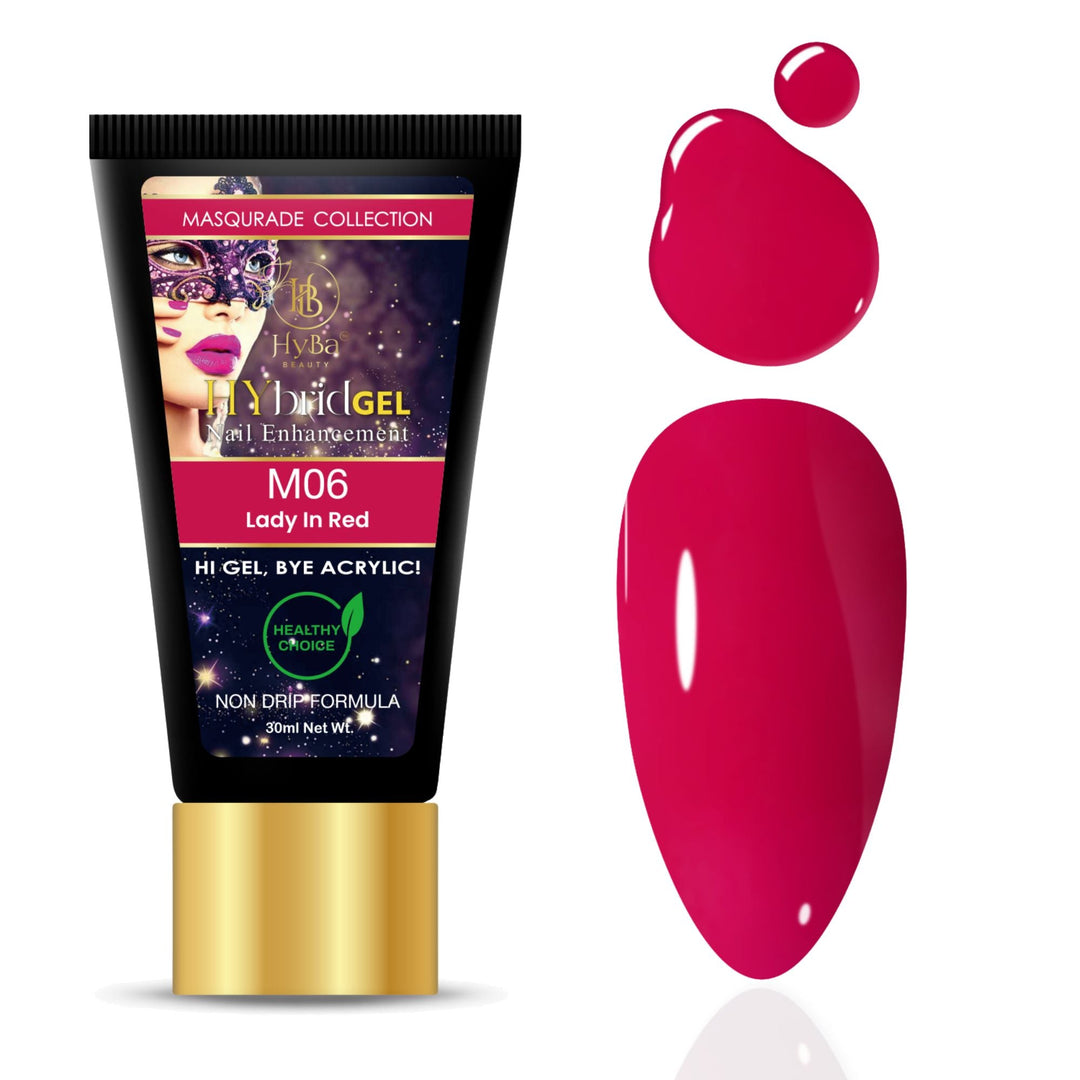 HyBa HyGEL Hybrid Gel 30ml - #M06 Lady In Red