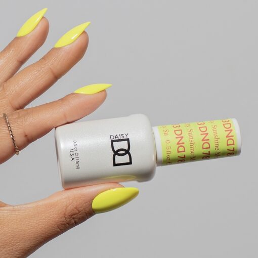 DND - 783 Melty Sunshine - Gel Nail Polish Matching Duo