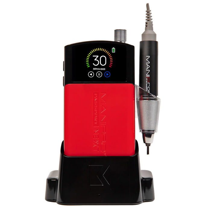 Kupa ManiPro Passport Next Complete Black &amp; Red &amp; Handpiece
