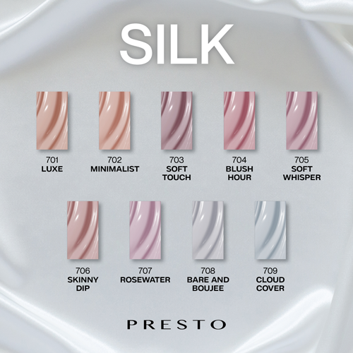 PRESTO Color Series SILK Set 9 Colors