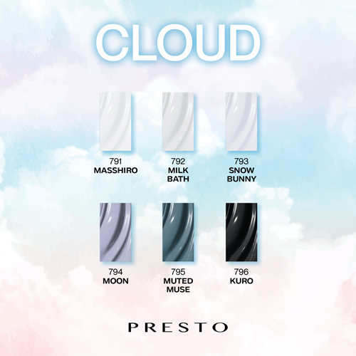 PRESTO Color Series CLOUD Set 6 Colors