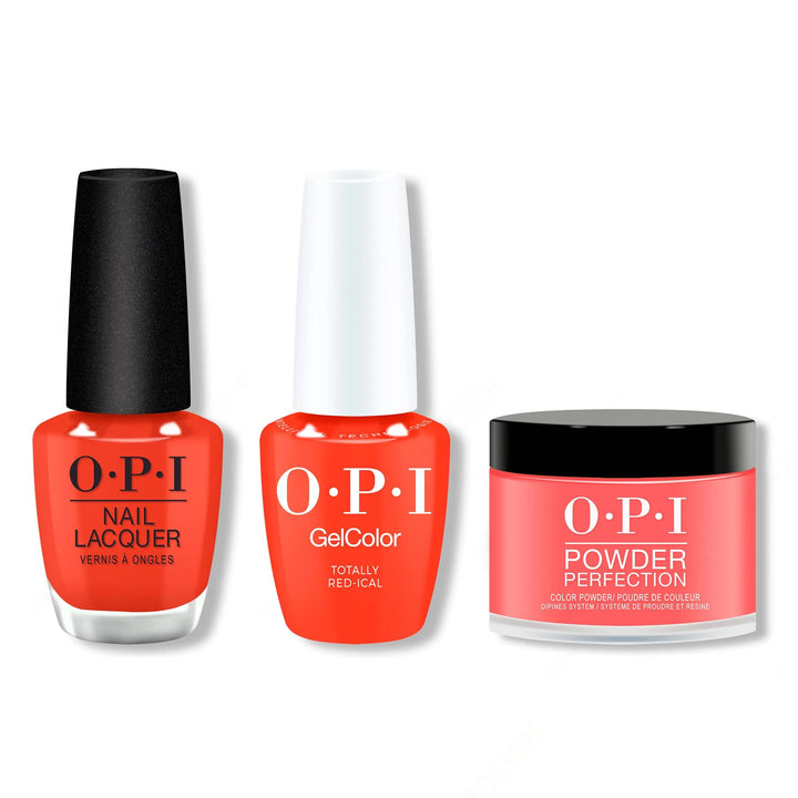 OPI - Gel, Lacquer &amp; Dip Intelli-Gel Combo - Totally Red-ical