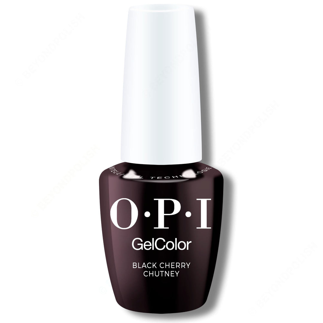 OPI - GelColor Intelli-Gel - Black Cherry Chutney 0.5 oz - 