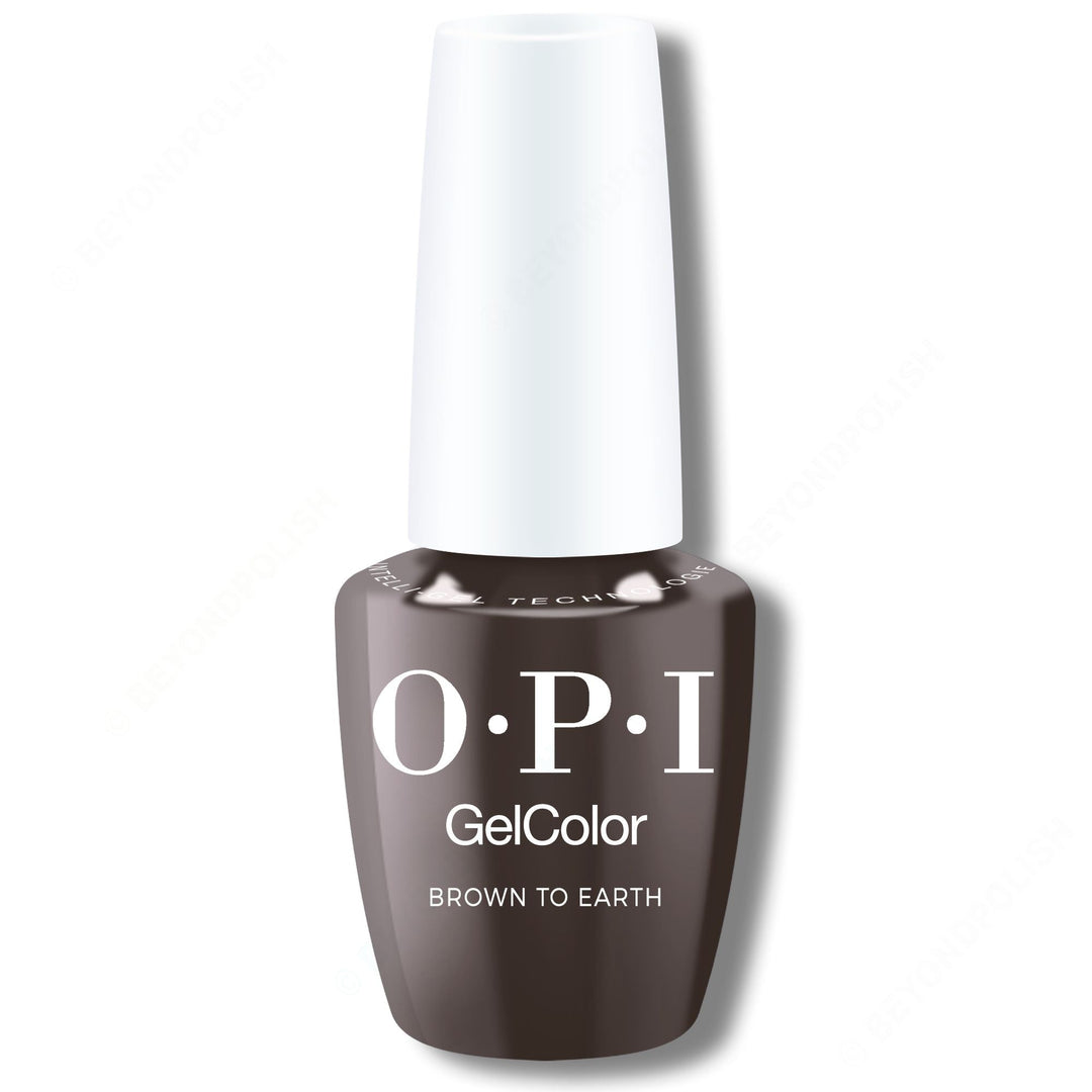 OPI - GelColor Intelli-Gel - Brown To Earth 0.5 oz - 