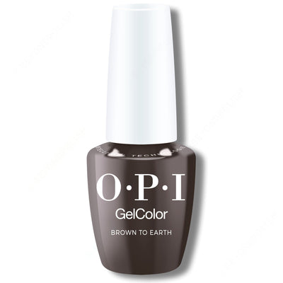 OPI - GelColor Intelli-Gel - Brown To Earth 0.5 oz - #GC F004