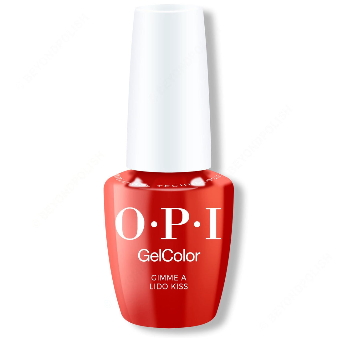 OPI - GelColor Intelli-Gel - Gimme a Lido Kiss 0.5 oz - 