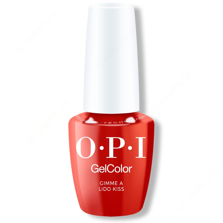 OPI - GelColor Intelli-Gel - Gimme a Lido Kiss 0.5 oz - 